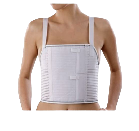 SANA CARDIO - FASCIA CARDIOTORACICA CON BRETELLE REGOLABILI H 27 CM
